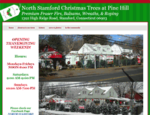 Tablet Screenshot of northstamfordchristmastrees.com